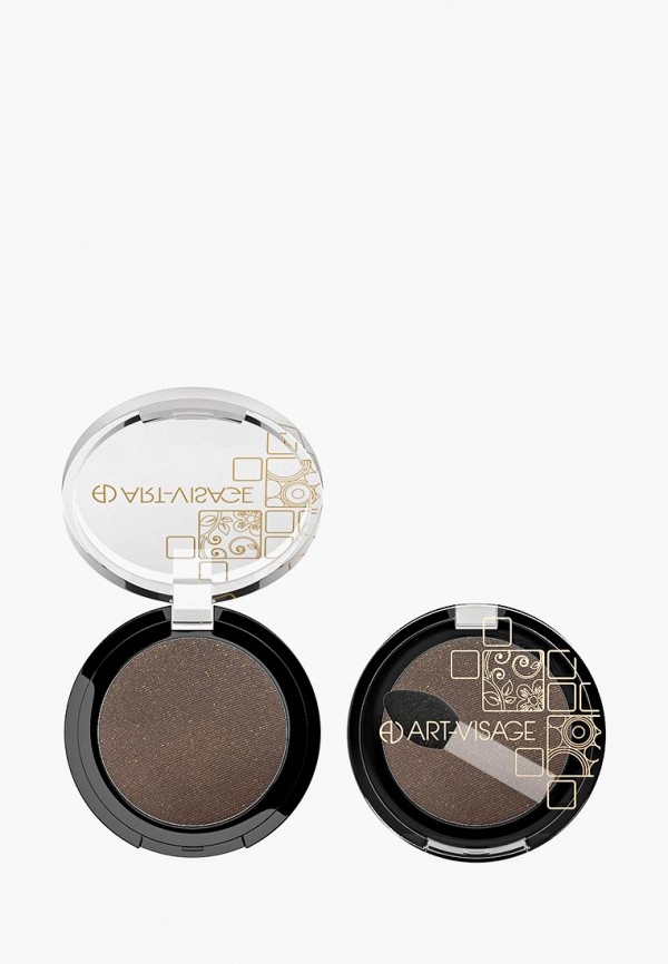 Art-Visage Тени для век - COLOR DREAM одноцветные с аппликатором 133 горький шоколад - фото 1