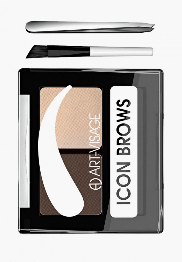 Art-Visage Тени для бровей - ICON BROWS, тон 423, 3.6 гр - фото 1