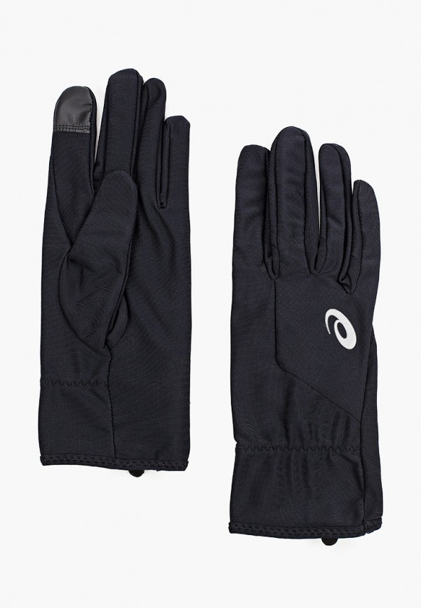 Перчатки ASICS RUNNING GLOVES, цвет черный, AS455DMFPRS4 — купить в