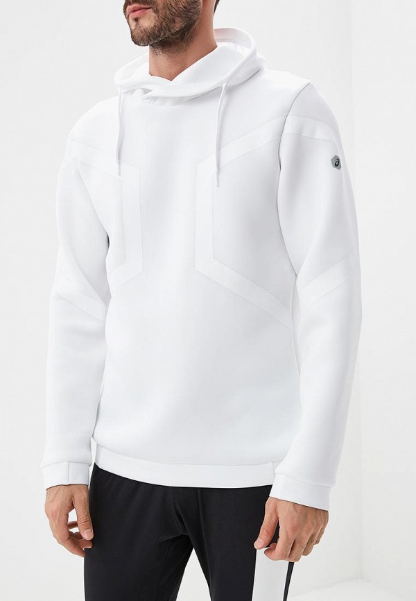 Худи ASICS HEXAGON PO HOODIE, цвет: белый, AS455EMCLJV3 — купить в  интернет-магазине Lamoda