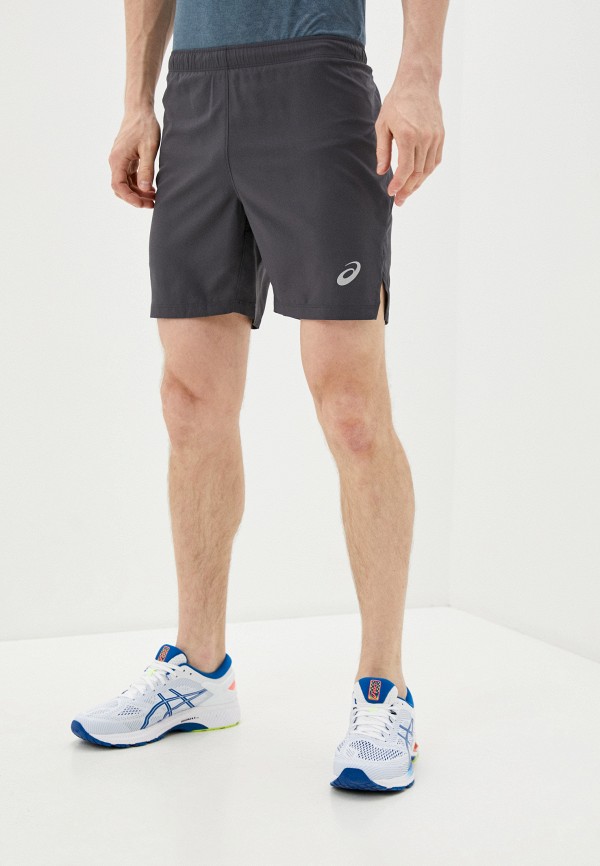 asics silver 7in short