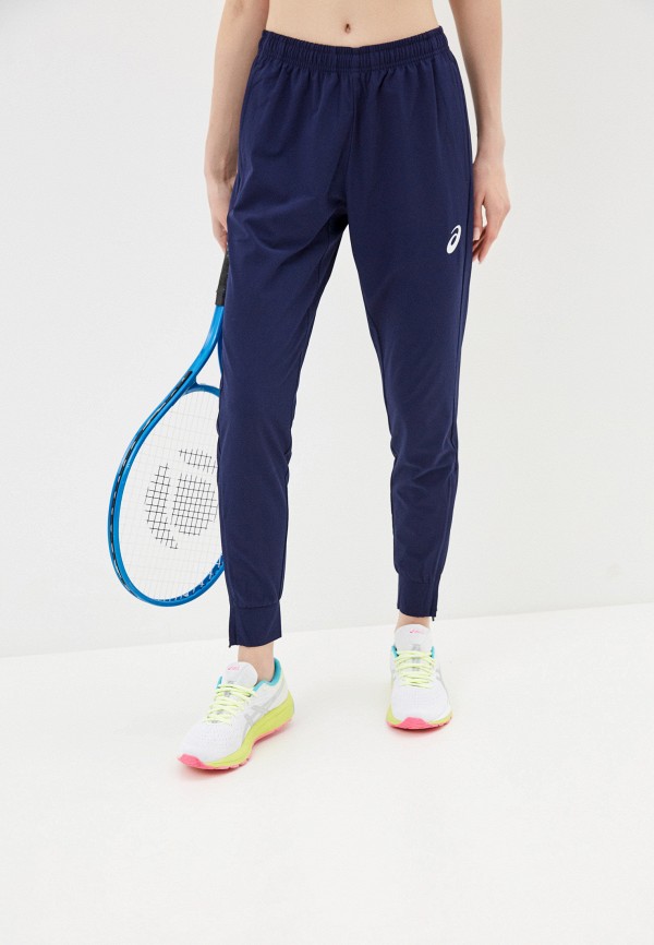 Брюки спортивные ASICS MATCH W WOVEN PANT, цвет: синий, AS455EWLUTQ0 ...