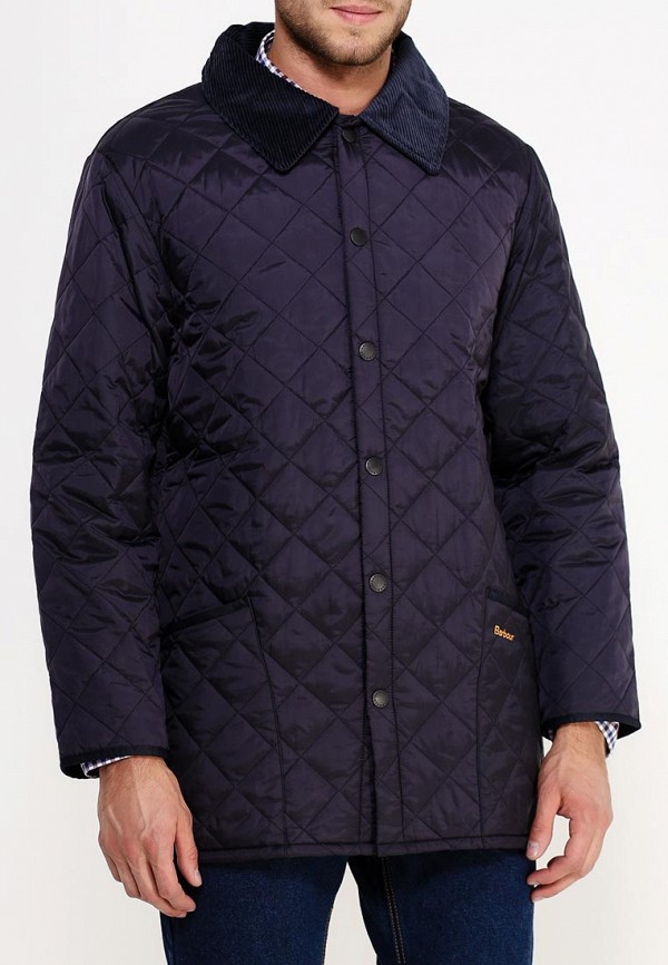 Куртка утепленная Barbour, цвет: синий, BA041EMGOF07 — купить в  интернет-магазине Lamoda
