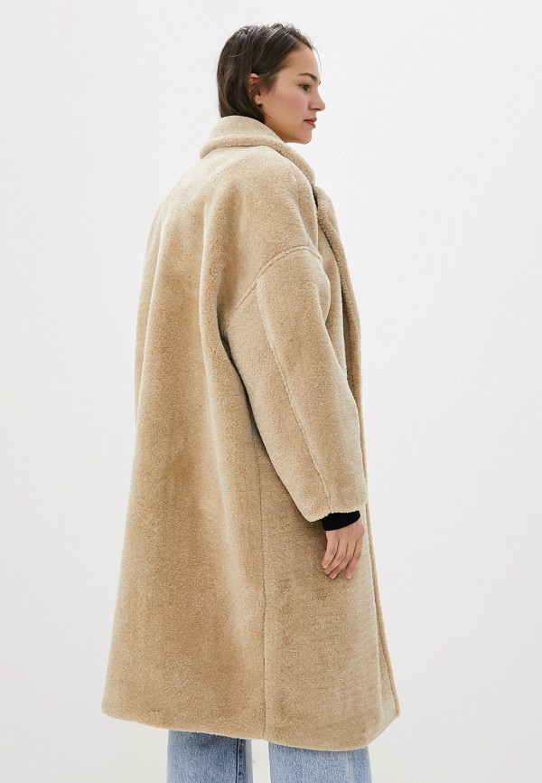 Шуба Befree, цвет: бежевый, BE031EWHCPU1 — купить в интернет-магазине ...