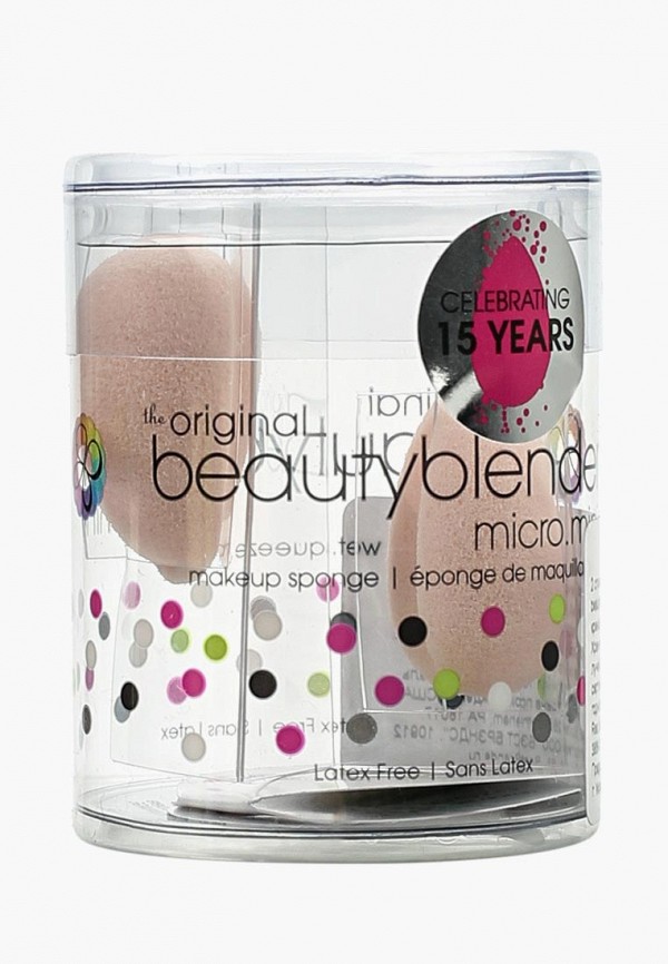 Спонж для макияжа beautyblender 2 micro.mini bubble, цвет розовый