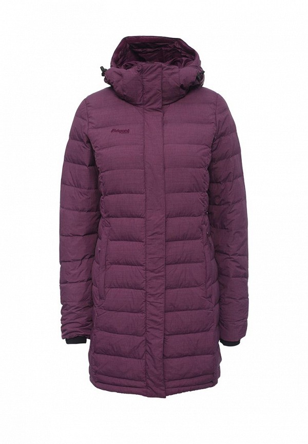 Пуховик Bergans of Norway Sirili Down Lady Coat, цвет: фиолетовый,  BE071EWNCM58 — купить в интернет-магазине Lamoda