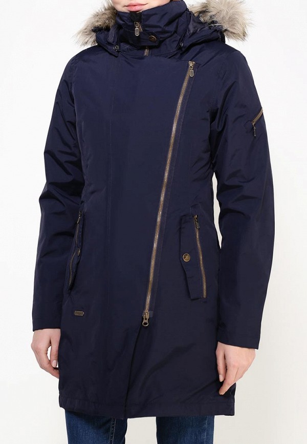 Manteau Long Femme BERGANS OF NORWAY Myrull Lady - Taille XS - Laine à Capuche Marron - Occasion Excellent état