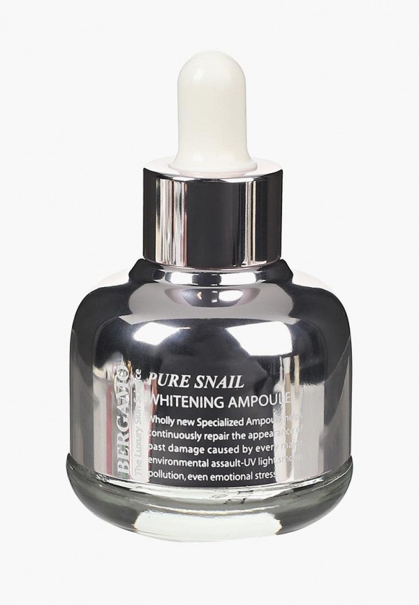 Сыворотка для лица Bergamo с экстрактом муцина улитки, 30 мл, цвет ...