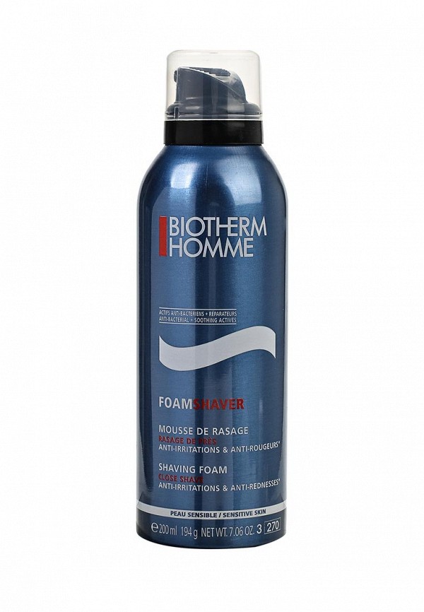 Biotherm Пена для бритья - для чувствительной кожи, 200 мл - фото 1