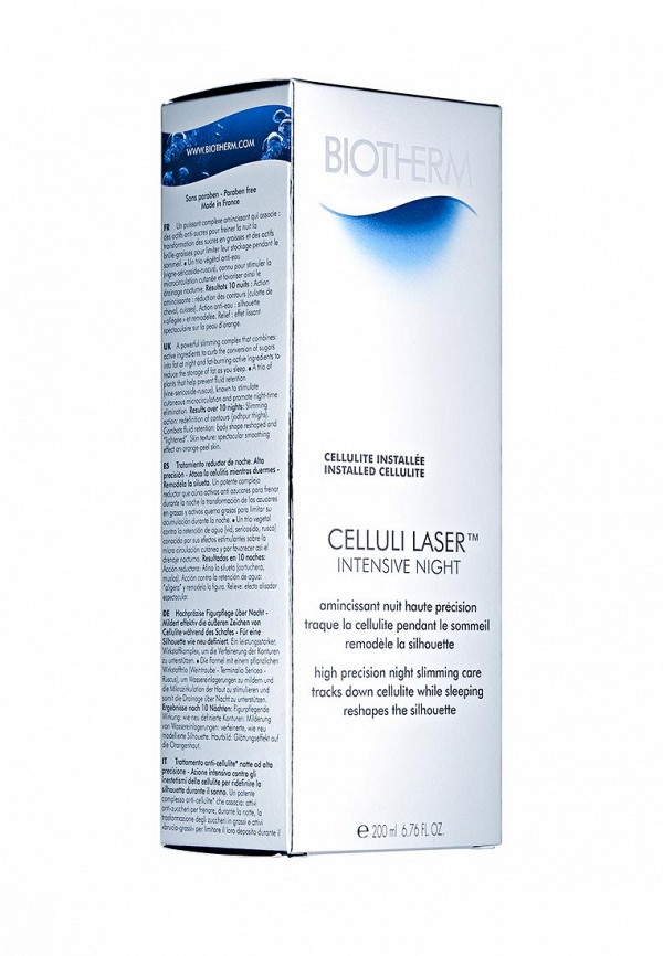Biotherm Крем для тела - nuit ночной антицеллюлитный -гель 200 мл - фото 2