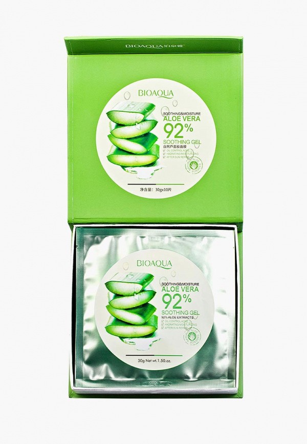 Bioaqua Маска для лица - Увлажняющая Aloe Vera 30 гр - фото 2