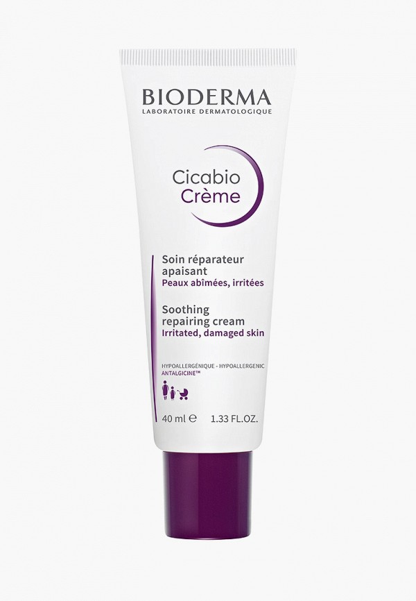 Крем для лица Bioderma Цикабио 40 мл, цвет: прозрачный, BI046LUJAH20 ...