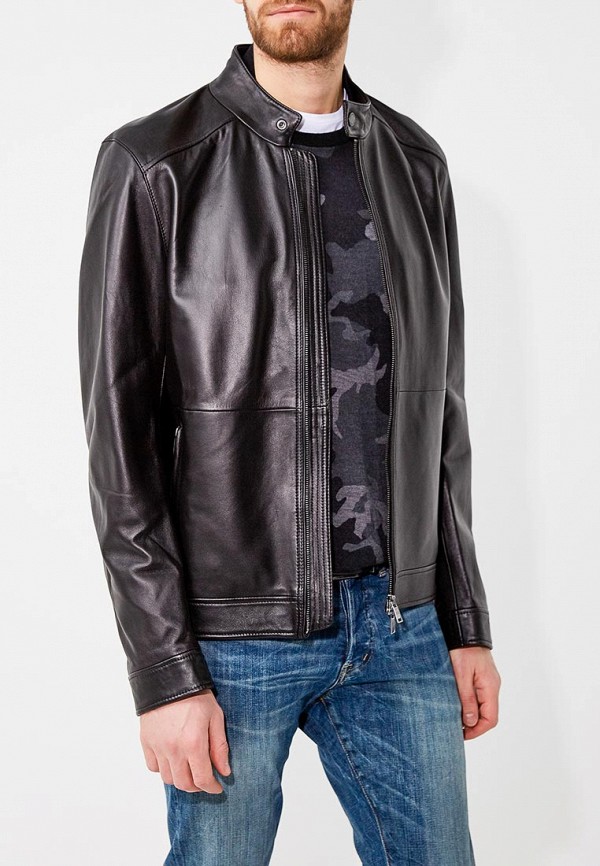 Boss Куртка кожаная - фото 1