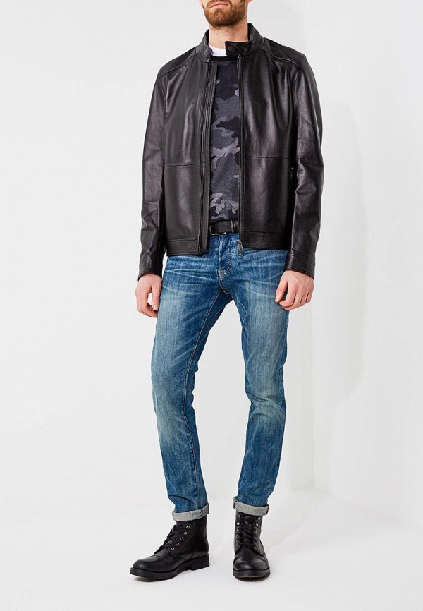 Boss Куртка кожаная - фото 2