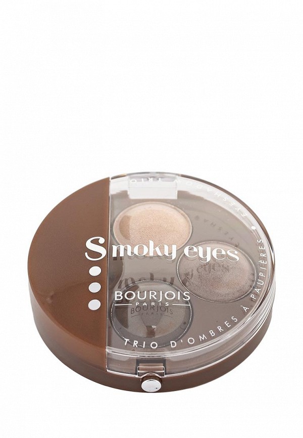 Bourjois Тени для век - Тройные "Smoky Eyes", 04 тон (nude ingenu) - фото 2
