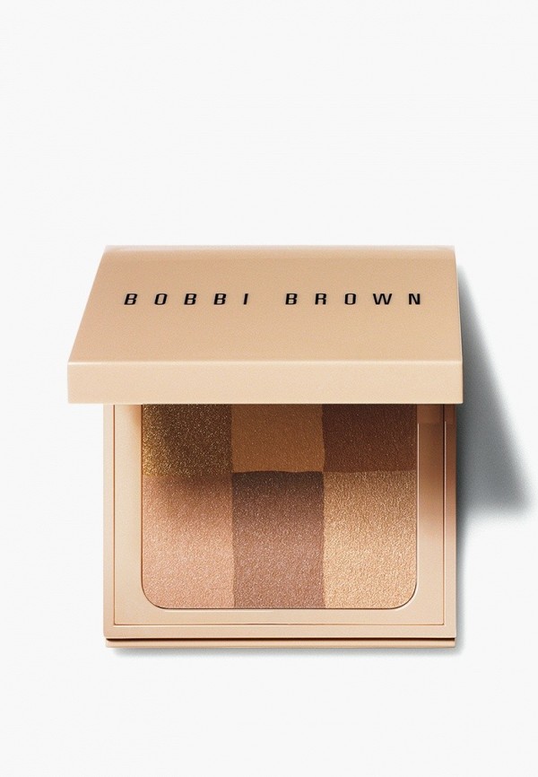 Bobbi Brown Пудра компактная - NUDE FINISH ILLUMINATING Powder, прозрачная с эффектом сияния, тон buff, 6.6 г - фото 1