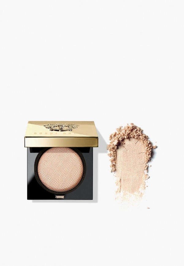 Bobbi Brown Тени для век - LUXE EYE SHADOW Metallic Shimmer, стойкость 8Ч, тон moonstone \ бледно-розовое золото, 2.5 г - фото 2