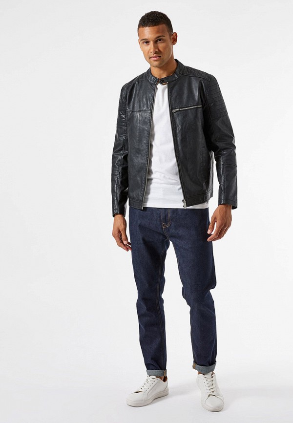 Burton Menswear London Куртка кожаная - фото 2