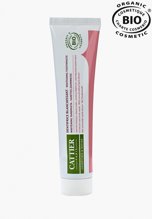 Cattier Зубная паста - Эриден отбеливающая для чувствительных десен - фото 1
