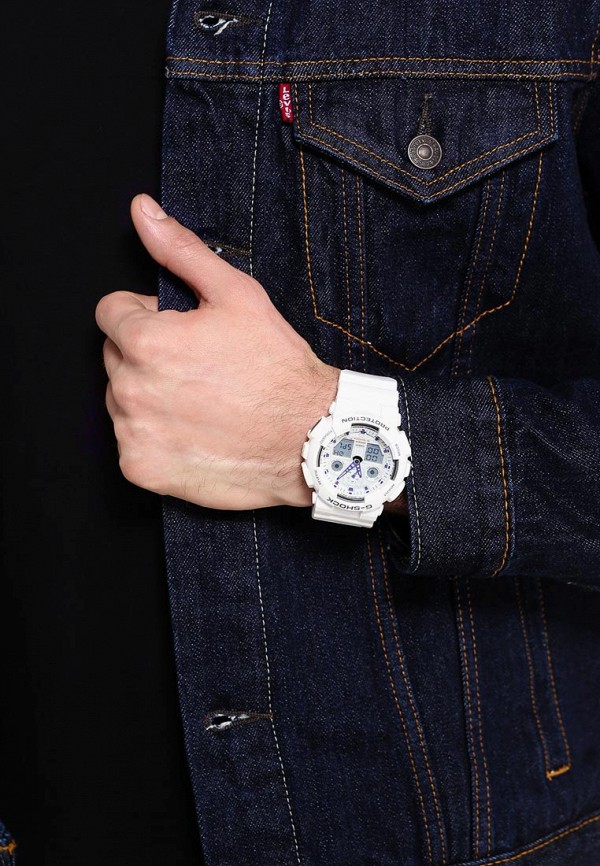 Casio Часы - G-SHOCK GA-100A-7A - фото 4