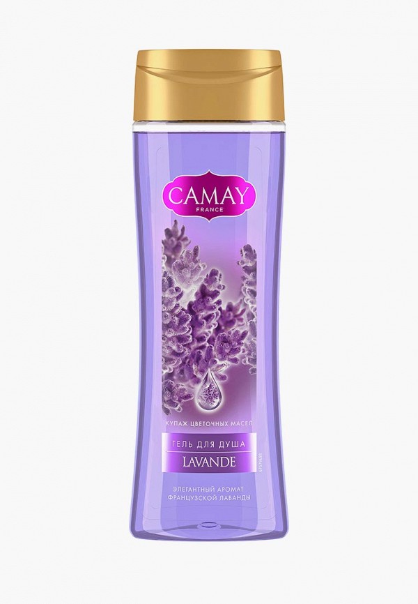 Camay Гель для душа - "Французская лаванда", с ароматом лаванды, 250 мл - фото 1