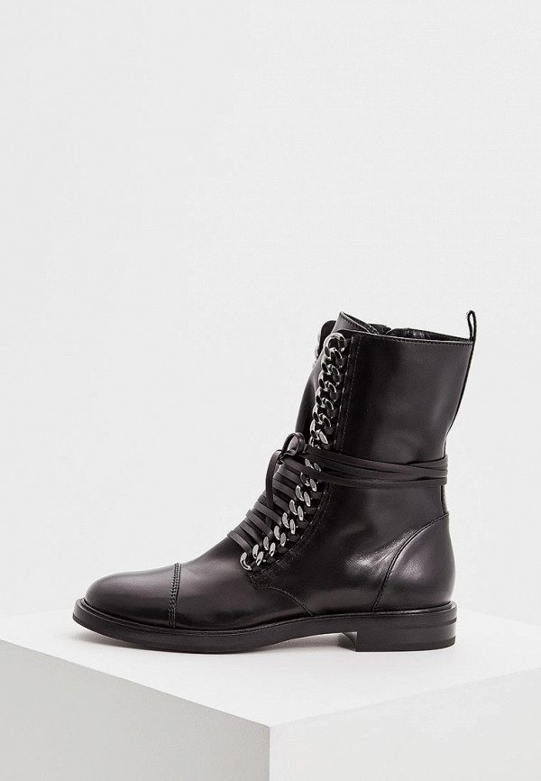 Ботинки Casadei, цвет: черный, CA559AWBTLH2 — купить в интернет-магазинеLamoda