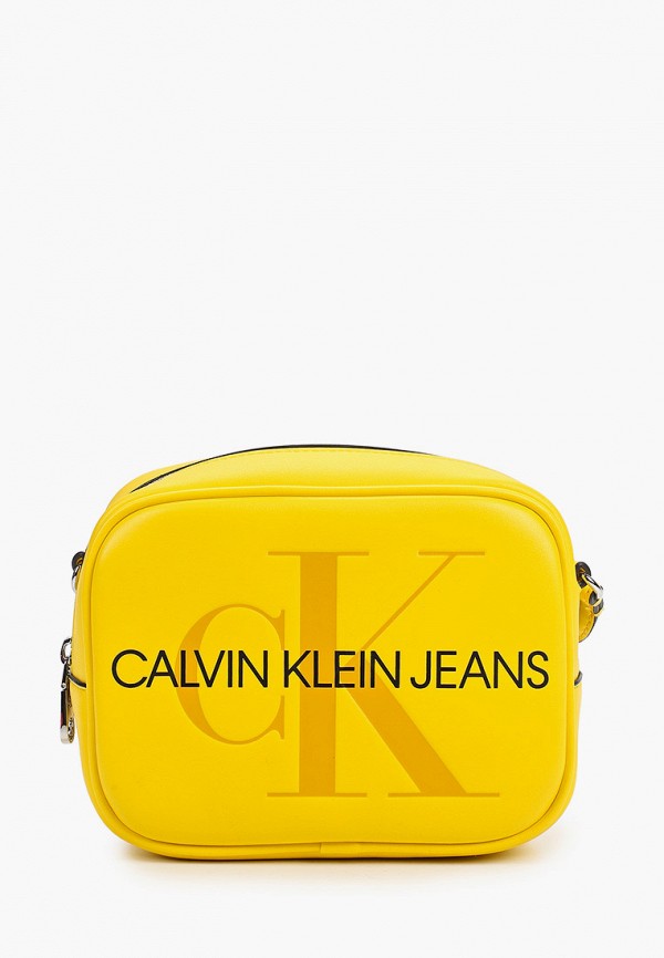 Сумка Calvin Klein Jeans, цвет: желтый, CA939BWKRGO4 — купить в  интернет-магазине Lamoda