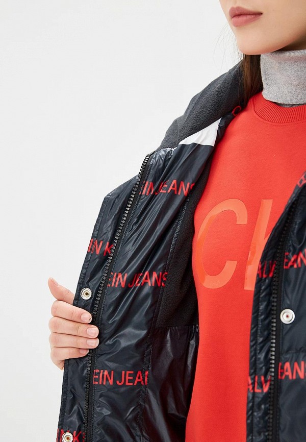 Calvin klein clearance multi logo puffer
