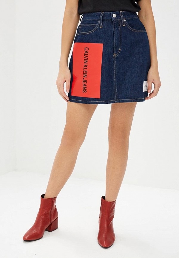 Calvin Klein Jeans Юбка джинсовая - фото 1