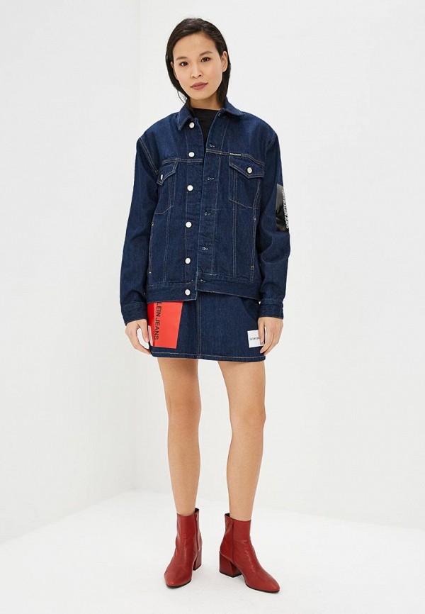 Calvin Klein Jeans Юбка джинсовая - фото 2