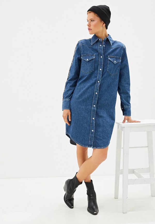 Calvin Klein Jeans Платье джинсовое - фото 2