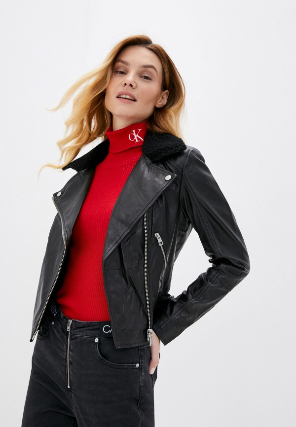 Calvin Klein Jeans Куртка кожаная - фото 1