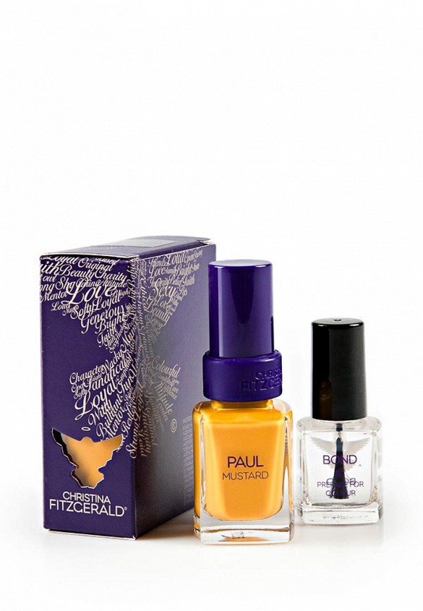 Christina Fitzgerald Набор лаков для ногтей - Paul Горчичный - фото 1