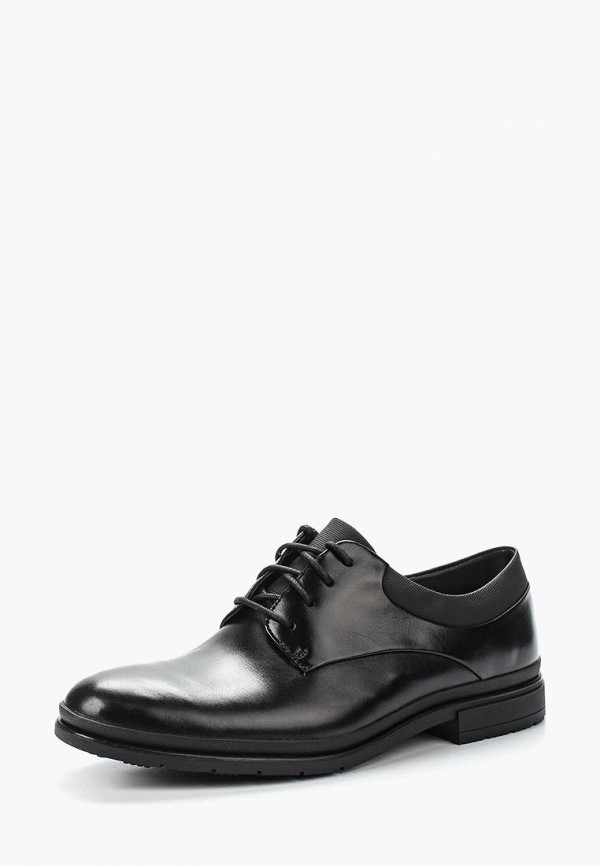 Туфли Clarks LONDON MAP BLACK LEATHER, цвет: черный, CL567AMVDT43 — купить  в интернет-магазине Lamoda