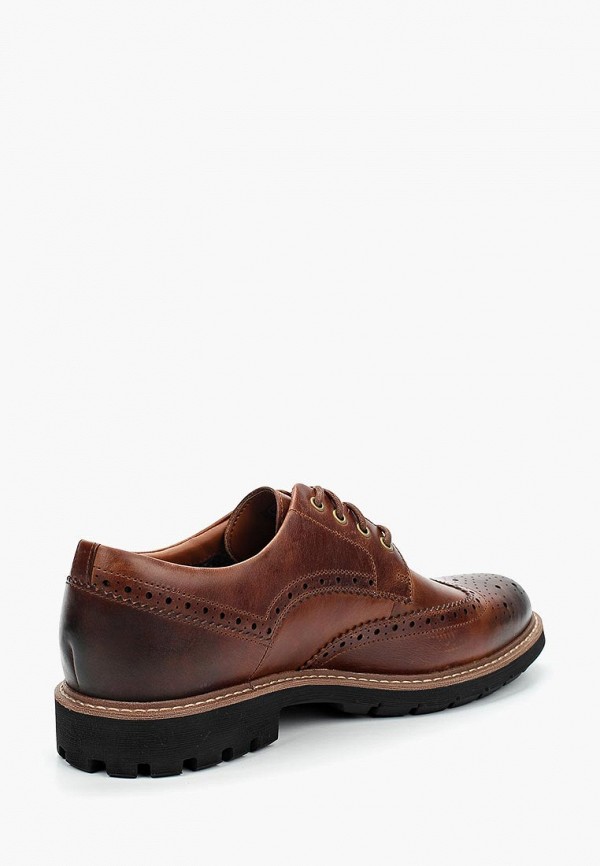 Clarks batcombe wing dark tan best sale