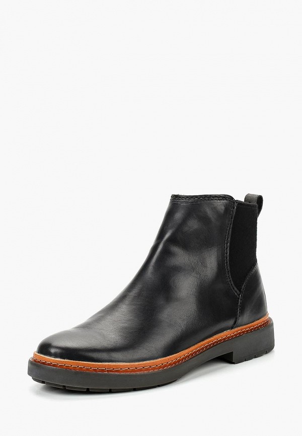 Clarks trace fall black sale