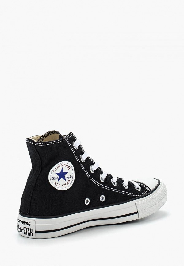 Кеды Converse ALL STAR HI BLACK, цвет: черный, CO011AUAE152 — купить в  интернет-магазине Lamoda