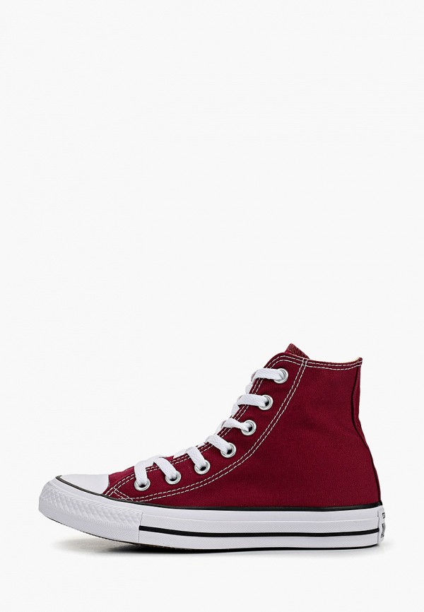 Кеды Converse ALL STAR HI MAROON, цвет: бордовый, CO011AUHU966 — купить в  интернет-магазине Lamoda