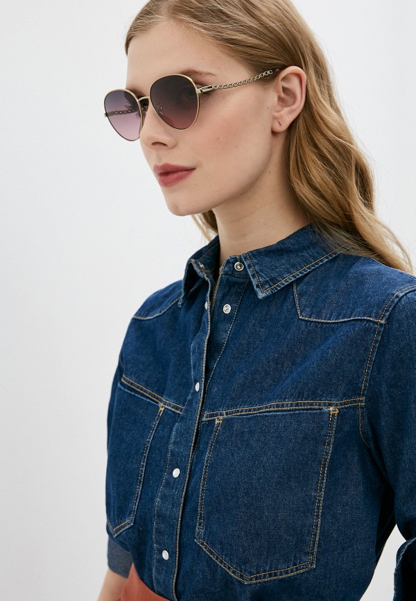 Coach Очки солнцезащитные - HC7114 90058D - фото 6