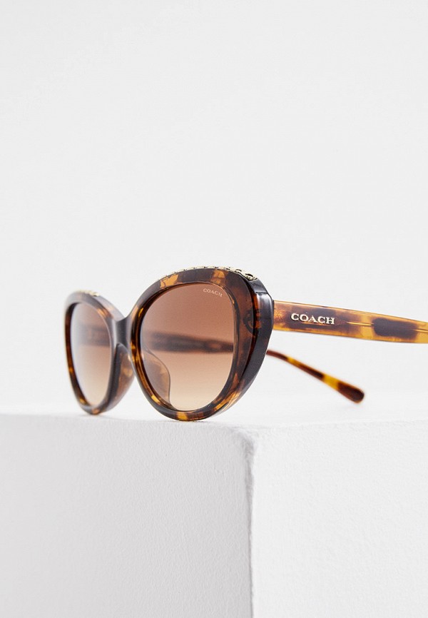 Coach Очки солнцезащитные - HC8296U 512074 - фото 4