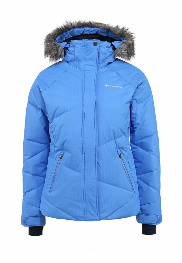 Куртка горнолыжная Columbia Lay 'D' Down Jacket, цвет: голубой,  CO214EWCVK31 — купить в интернет-магазине Lamoda
