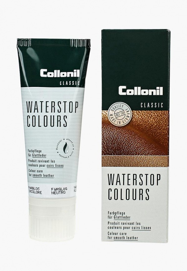 Collonil Крем для обуви - Waterstop Colours, бесцветный, для гладкой кожи, 75 мл. - фото 1