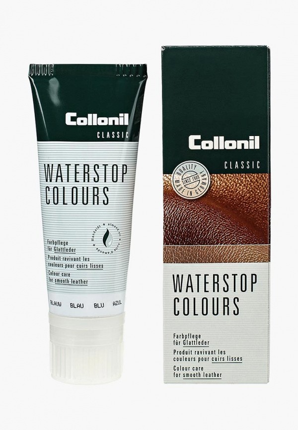 Collonil Крем для обуви - Waterstop Colours, синий, для гладкой кожи, 75 мл. - фото 1