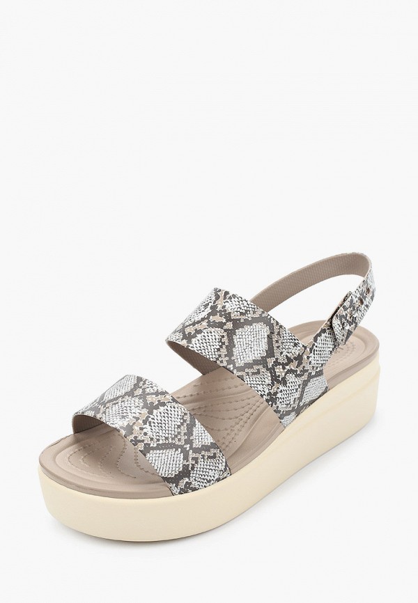 crocs brooklyn low wedge navy