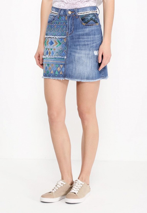 Desigual Юбка джинсовая - фото 3