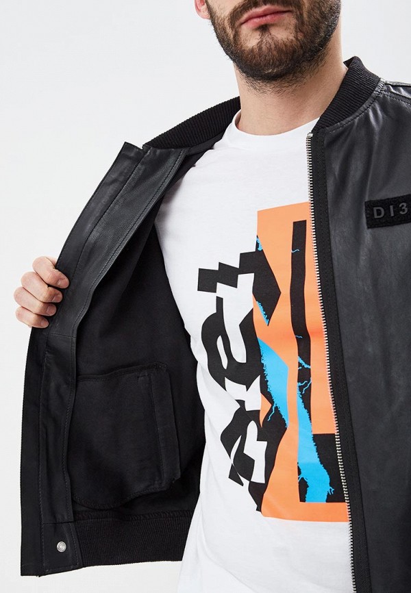 Diesel Куртка кожаная - фото 4