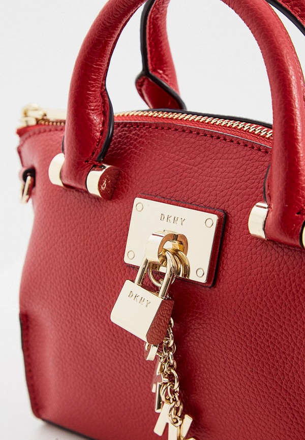 Сумка DKNY ELISSA - MINI SATCHEL - PEBBLE, цвет: красный, DK001BWFNTX9 ...