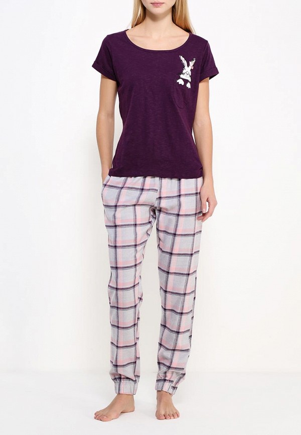 Пижама Dorothy Perkins, цвет: фиолетовый, DO005EWMIL84 — купить в ...