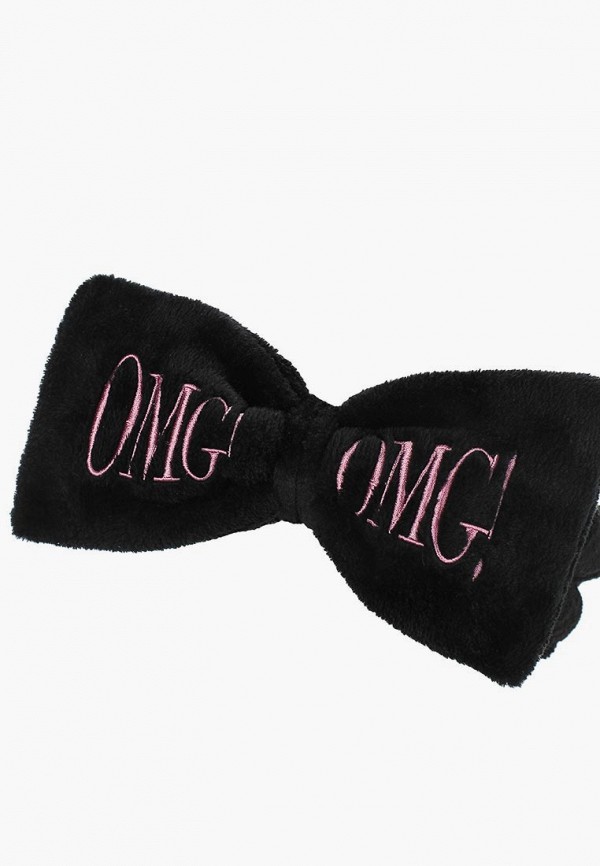 Double Dare Повязка - OMG! для фиксации волос во время косметических процедур, черная - фото 4