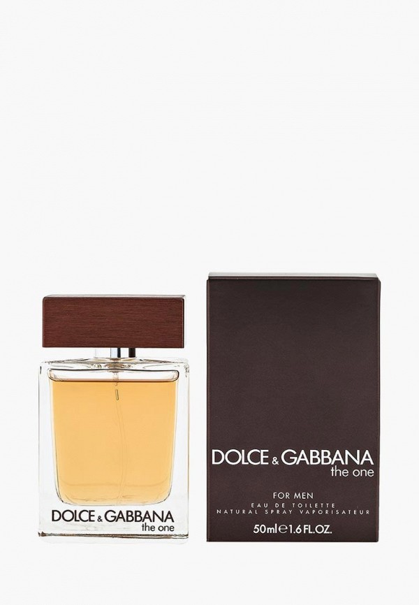 Туалетная вода Dolce&Gabbana The One For Men, 50 мл, цвет: прозрачный ...